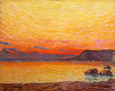Tramonto sulla Costa da Professor Filiberto Minozzi